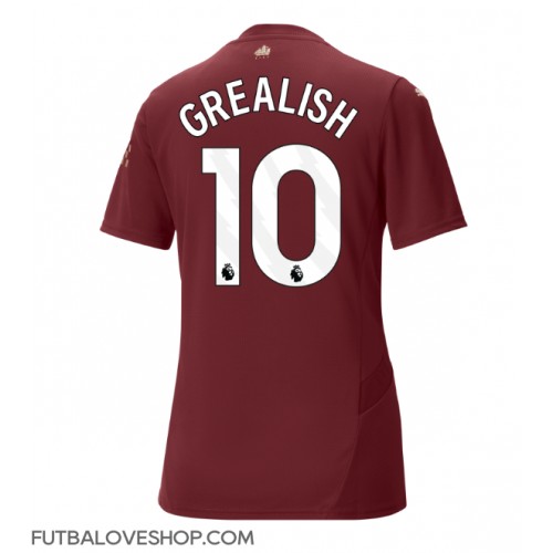 Dres Manchester City Jack Grealish #10 Tretina pre Ženy 2024-25 Krátky Rukáv